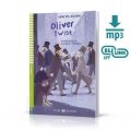 Dickens Charles: Young ELI Readers 4/A2: Oliver Twist + Downloadable Multimedia