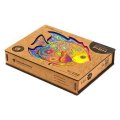 neuveden: UNIDRAGON dřevěné puzzle - Ryba, velikost KS (40x31cm)