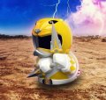 neuveden: Tubbz kachnička Power Ranger - Yellow Ranger (první edice)