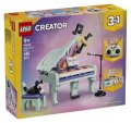 : LEGO® Creator 3 v 1 31392 Hudební dekorace: Klavír s kočkou
