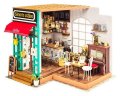 neuveden: 3D Dřevěná skládačka: Miniatura domečku - Kavárna