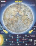 neuveden: Puzzle MAXI - Měsíc - mapa/70 dílků