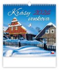 neuveden: Kalendář nástěnný 2026 - Krásy venkova