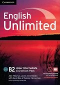 Tilbury Alex: English Unlimited Upper Intermediate Coursebook with E-Portfolio and Online