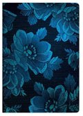 neuveden: Zápisník - Chic & Satin - Blue Muse Midi Lined