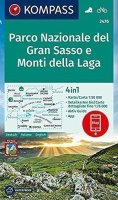 neuveden: Parco Nazionale del Gran Sasso e Monti della Laga 1:50 000 / Turistická map