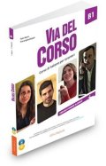 Marin Telis: Via del Corso B1 Libro dello studente ed esercizi + CD Audio (2) + DVD vide