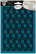 neuveden: Šablona Aladine silikonová 21x14,8 cm - listy malé