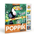 neuveden: Poppik Kreativní samolepkové karty - V džungli