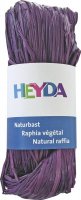 neuveden: HEYDA Přírodní lýko - fialové 50 g