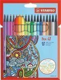 neuveden: Fixa STABILO Pen 68 sada 18 ks v kartonovém pouzdru