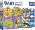 neuveden: Trefl Puzzle Baby V lese 6v1 (2-6 dílků)
