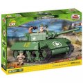 neuveden: Stavebnice COBI 2475 II World War Stíhač tanků M10 Wolverine/440 kostek+2 f