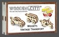 neuveden: Wooden City Puzzle 3D Přívěšky Auta, dřevěné