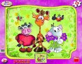 neuveden: Puzzle Krkouni tvary 12 dílků deskové