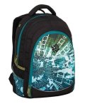 neuveden: Bagmaster Studentský batoh DIGITAL 9 B BLUE/GREEN/BLACK
