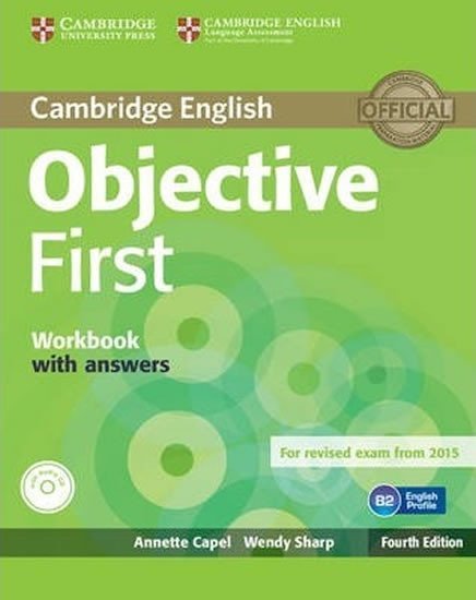 Capel Annette: Objective First Workbook with Answers & Audio CD, 4th Edition