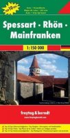 neuveden: DEU 10 Spessart, Rhön, Mainfranken 1:150 000 / automapa