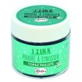 neuveden: Embosovací prášek IZINK - tyrkysový třpytivý, 25 ml
