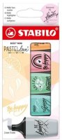 neuveden: Stabilo Boss Mini Pastellove 5 ks - růžová, máta, tyrkys, šedá, oranžová