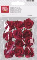 neuveden: Knorr Prandell Papírové květiny - červené 12 ks