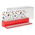 neuveden: Herní a sběratelská skříňka LEGO ICONIC - červená