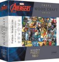 neuveden: Trefl Wood Craft Origin Puzzle Marvel Avengers 1000 dílků - dřevěné