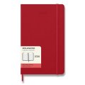 neuveden: Diář Moleskine 2026 - tvrdé desky, L, denní, červený