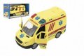 neuveden: Auto Ambulance 20cm na setrvačník na baterie se zvukem se světlem