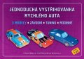 : Rychlá auta - Stavebnice papírového modelu