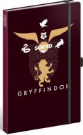 neuveden: Notes - Harry Potter – Gryffindor linkovaný, 13 × 21 cm