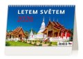 neuveden: Kalendář stolní 2026 - Letem světem