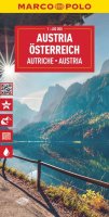 neuveden: Rakousko 1:400 000 / automapa Marco Polo