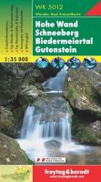 neuveden: WK 5012 Hohe Wand - Schneeberg - Biedermeiertal - Gutenstein 1:35 000 / tur