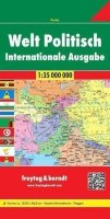 neuveden: World Political, World Map 1:35 000 000 / automapa
