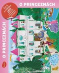 -: O princeznách - Čti a nalepuj, kniha se samolepkami