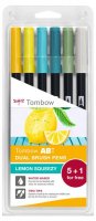 neuveden: Tombow ABT Dual Pen Brush sada oboustranných štětcových fixů - Lemon Squeez