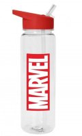 neuveden: Marvel Láhev - Logo průhledná