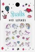 neuveden: Snails Nálepky na nehty - Unicorn