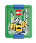 neuveden: Box na svačinu LEGO ICONIC Boy - modrá/zelená