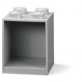neuveden: Police nástěnná LEGO Brick 4 - šedá