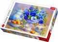 neuveden: Trefl Puzzle Modrá kytice / 1000 dílků