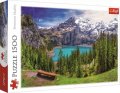neuveden: Trefl Puzzle Jezero Oeschinen, Alpy / 1500 dílků