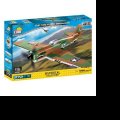 neuveden: Stavebnice COBI II WW Curtiss P-40E Warhawk, 1:35, 272 kostek, 1 f