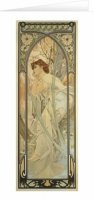 neuveden: Blahopřání Alfons Mucha – Evening Contemplation