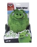 neuveden: Angry Birds: The Pigs - 14cm plyšová hračka s nylon přívěskem