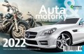 neuveden: Kalendář 2022 - Auta a motorky, stolní týdenní, 214 x 140 mm