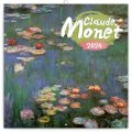 neuveden: Kalendář 2024 poznámkový: Claude Monet, 30 × 30 cm