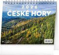 neuveden: Kalendář 2026 stolní: České hory, 16,5 x 13 cm