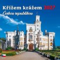 : Kalendář nástěnný 2027 - Křížem krážem Českou republikou